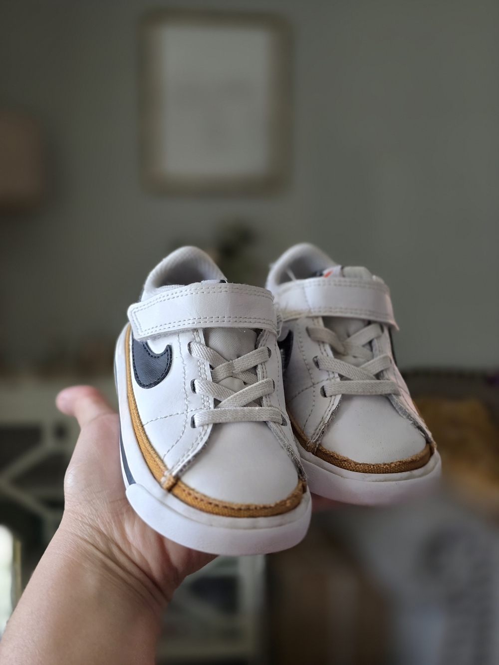 NikeKids' Court Legacy Low Top Sneaker Toddler 6.5 Size